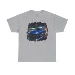 R8 V10 shirt sport grey - front view
