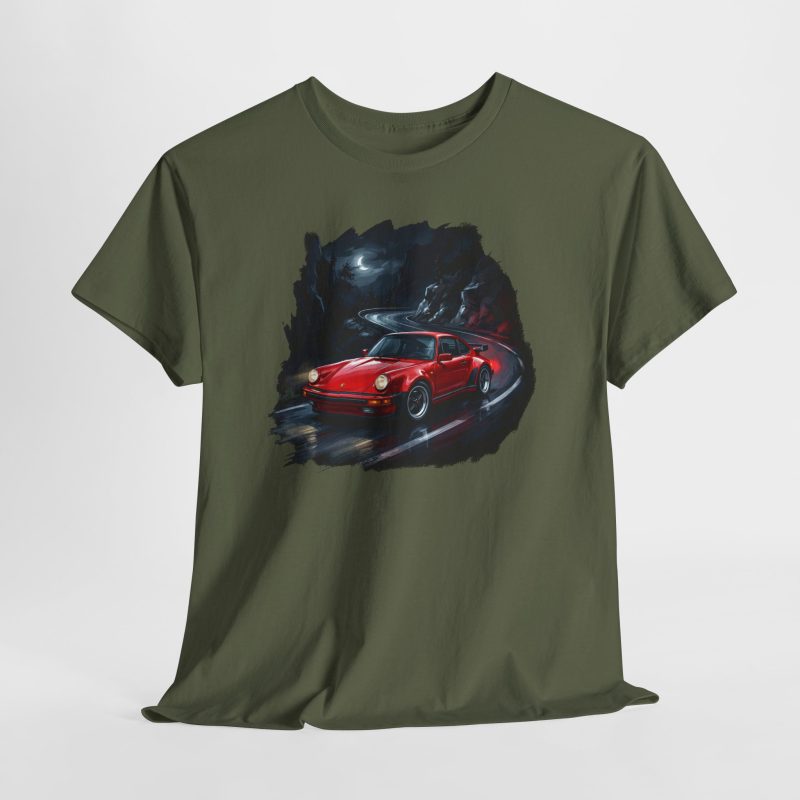 930 Turbo shirt sport grey - worn front