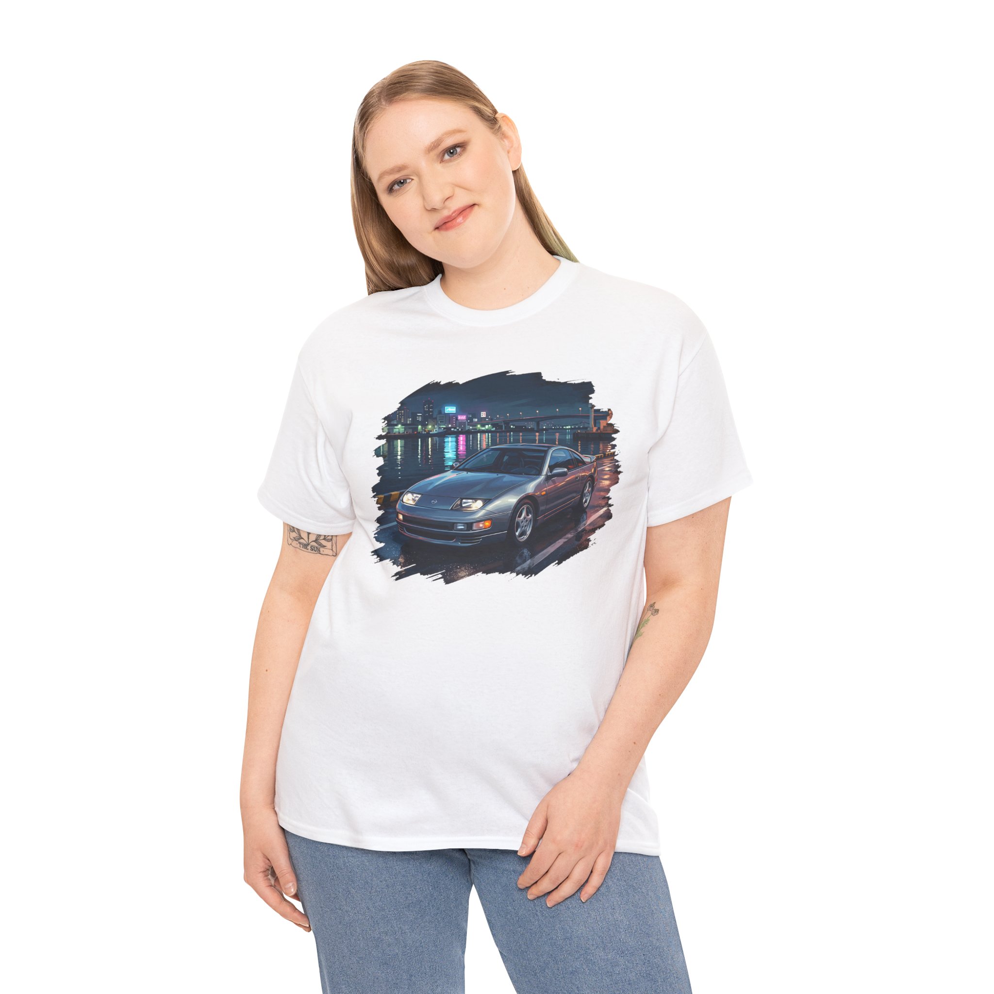 Fairlady Nights: Z32 JDM T-Shirt (Unisex) - Image 9