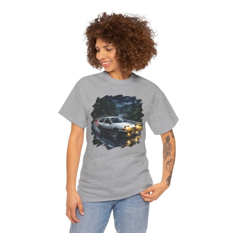 AE86 shirt - sport grey flat lay
