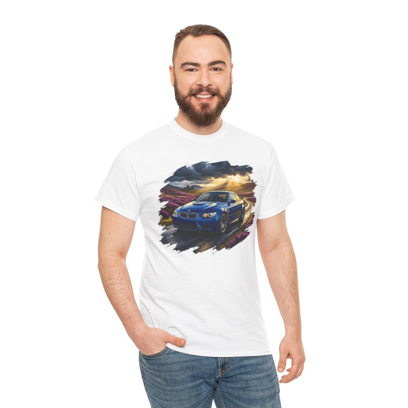 E92 M3 t-shirt black - close up graphic