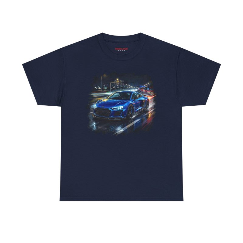 R8 V10 shirt white - flat lay