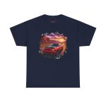 717hp American muscle shirt - sport grey lifestyle photo