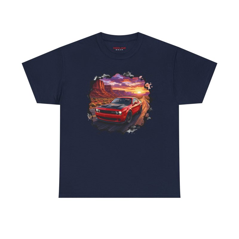 717hp American muscle shirt - sport grey lifestyle photo
