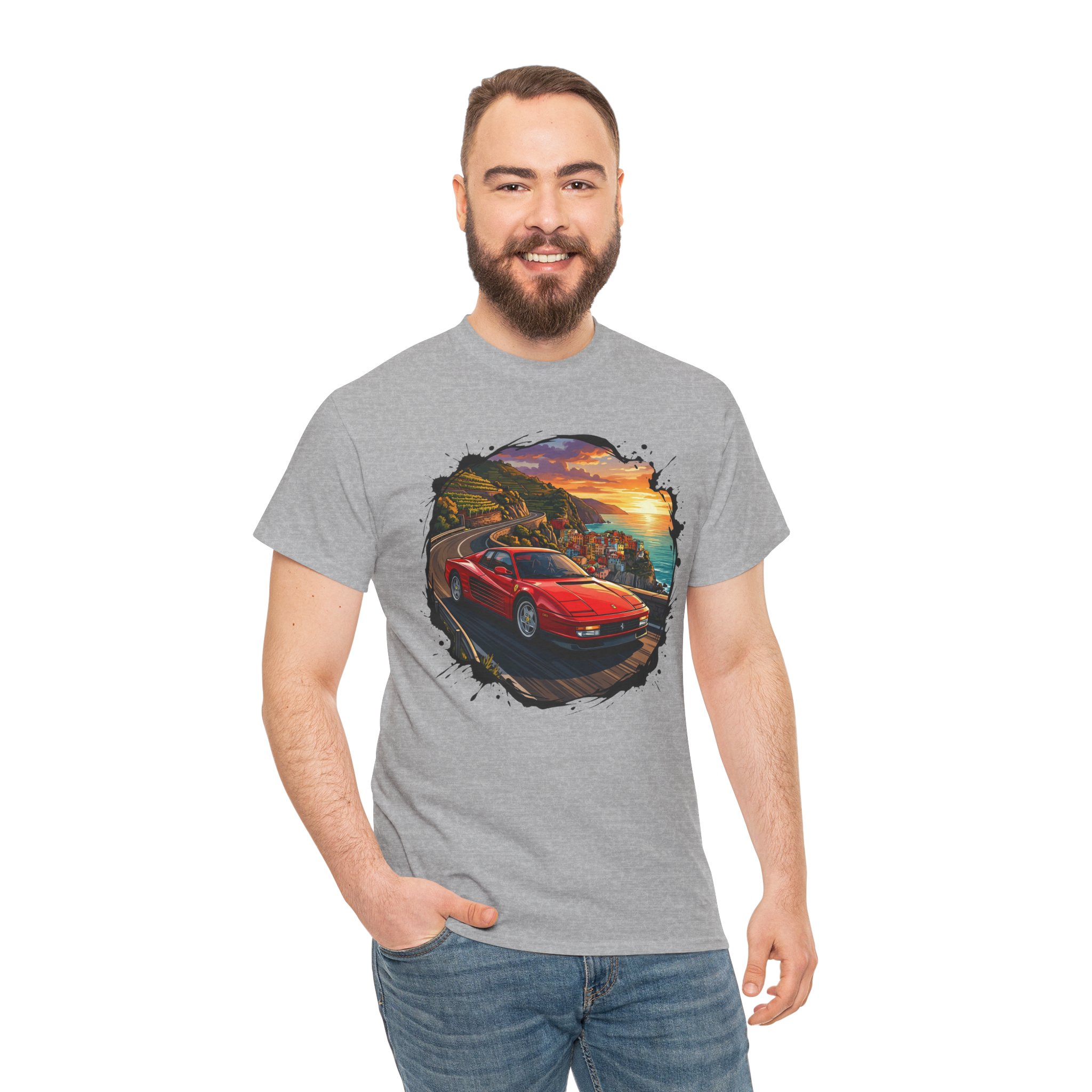 Testarossa t-shirt - The Icon by Redline Gear