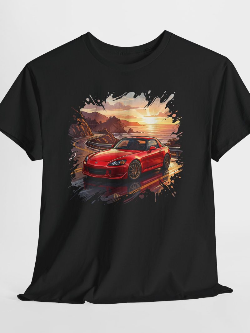 AP1 shirt - black front view