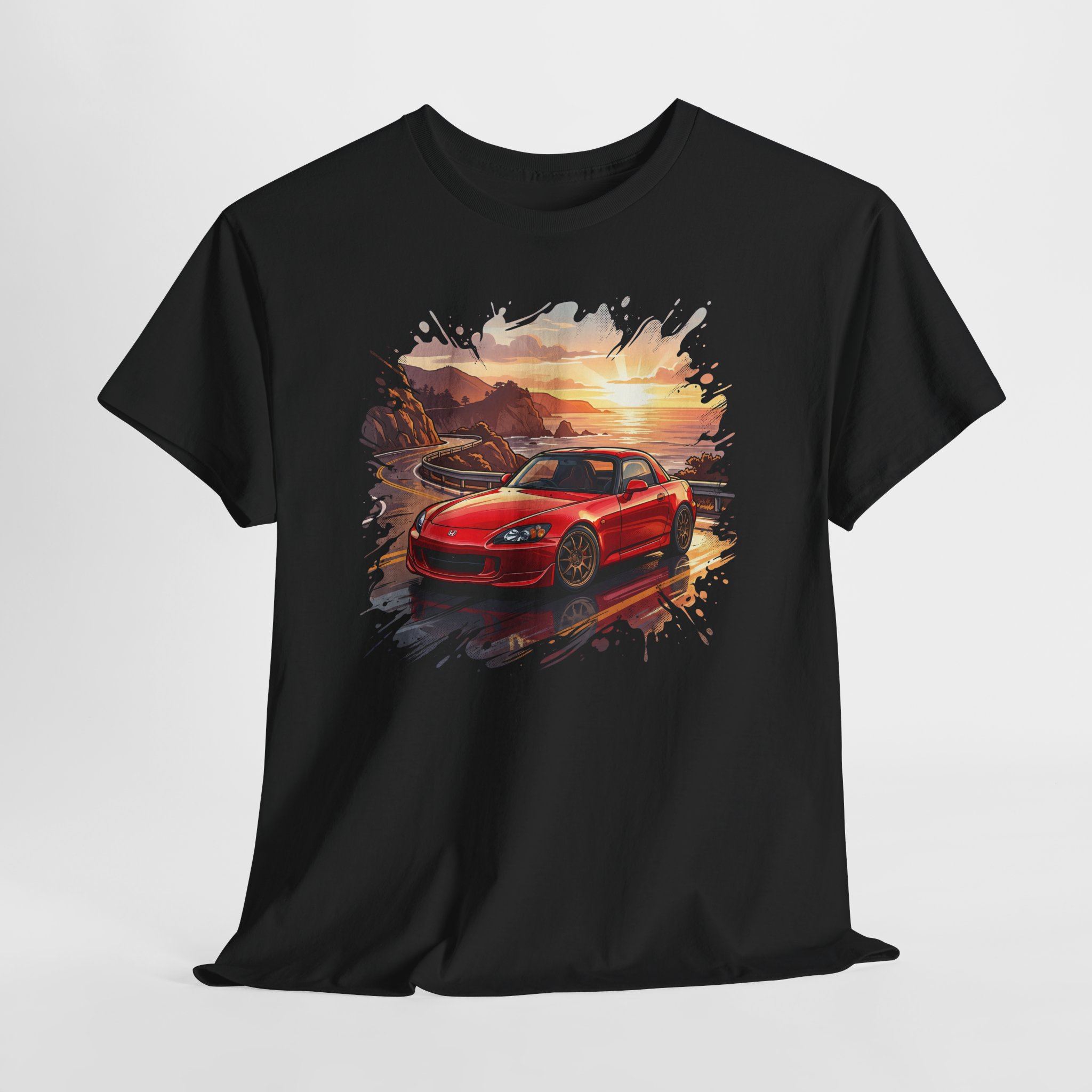 AP1 shirt - black front view