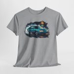 Fox Body shirt sport grey - worn front