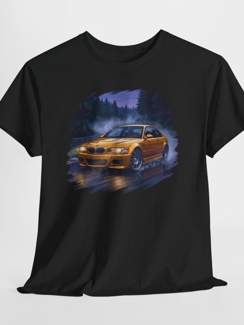 E46 M3 t-shirt - black front view