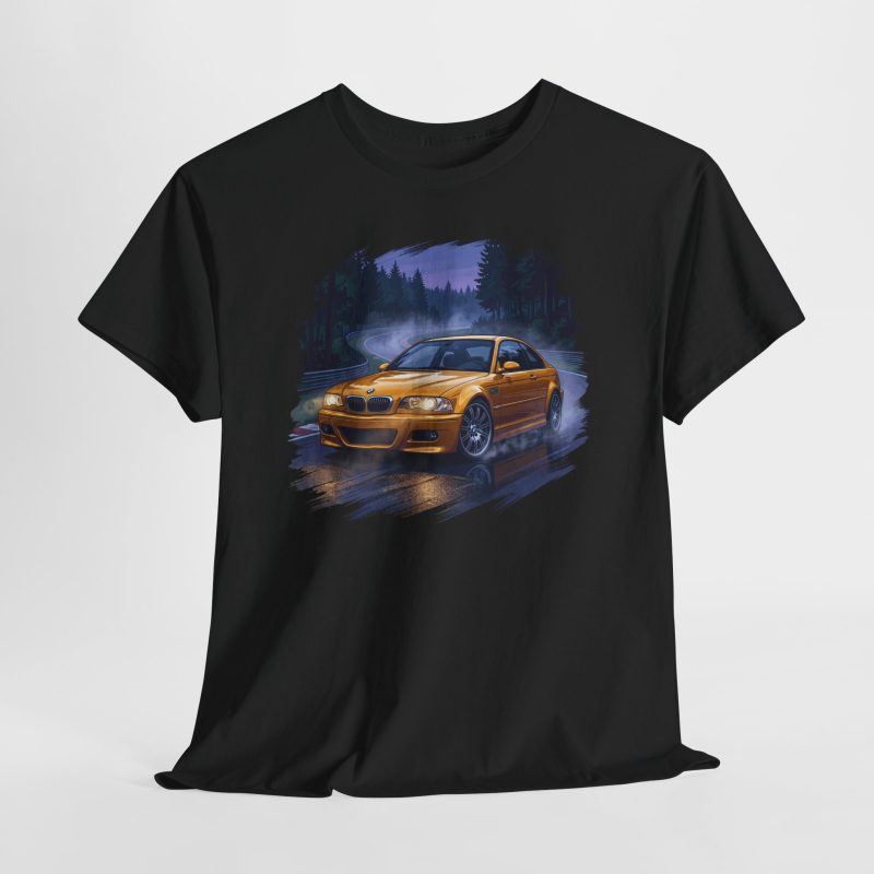 E46 M3 t-shirt - black front view