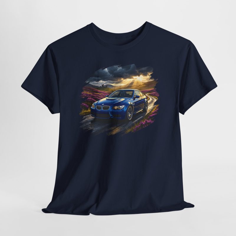 E92 M3 t-shirt - white side angle