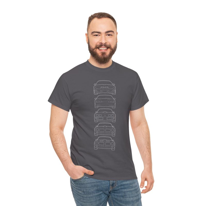 Firebird heritage t-shirt - side angle