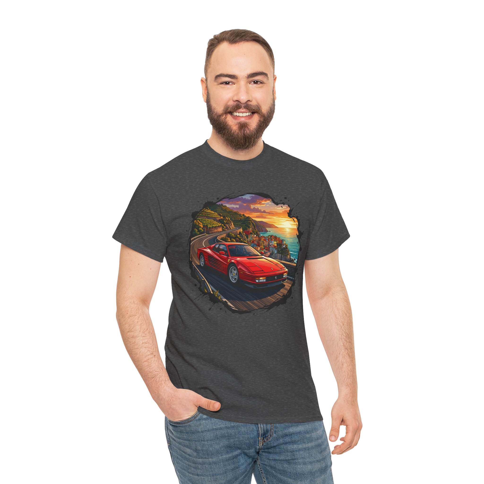 Testarossa t-shirt - The Icon by Redline Gear