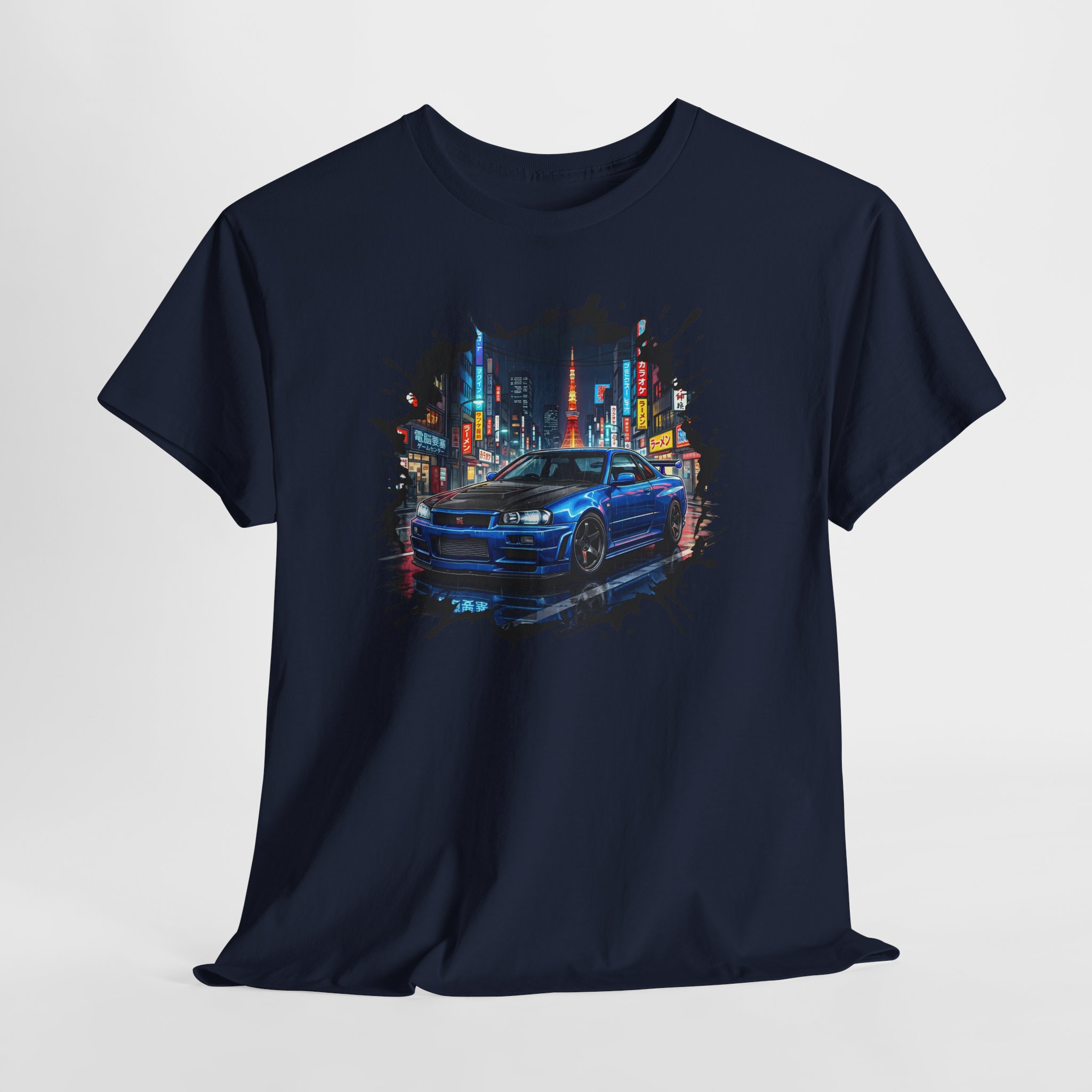 BNR34 shirt - white side angle