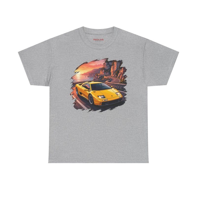 Diablo t-shirt sport grey - front view