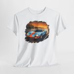 Ford GT40 t-shirt black - Mulsanne Straight dawn design