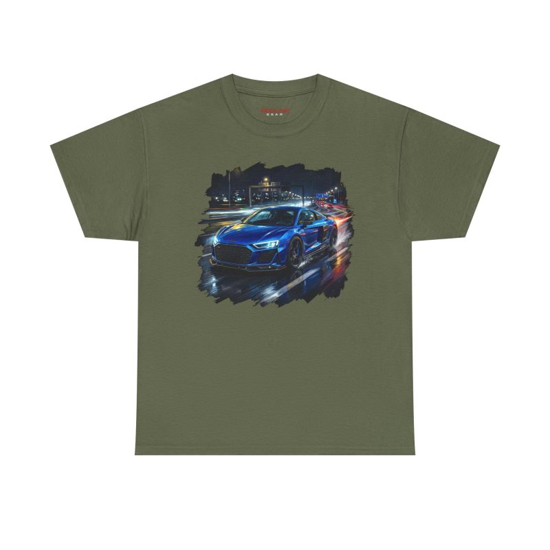 R8 V10 shirt - worn side