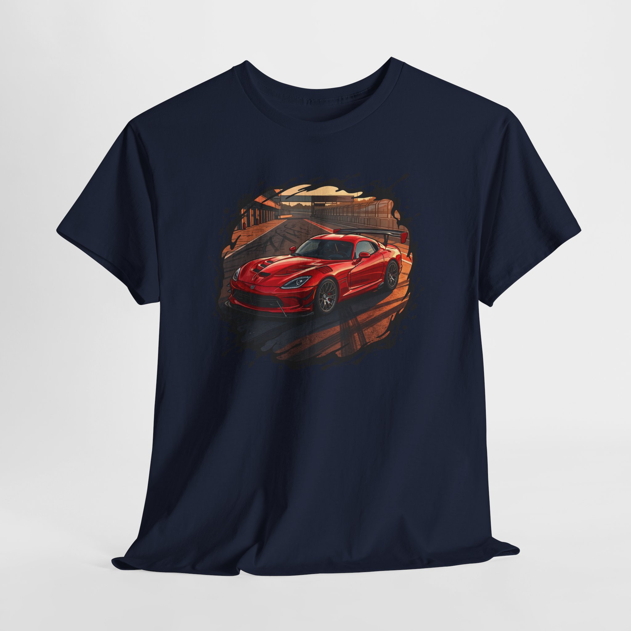 645hp V10 shirt - white side angle