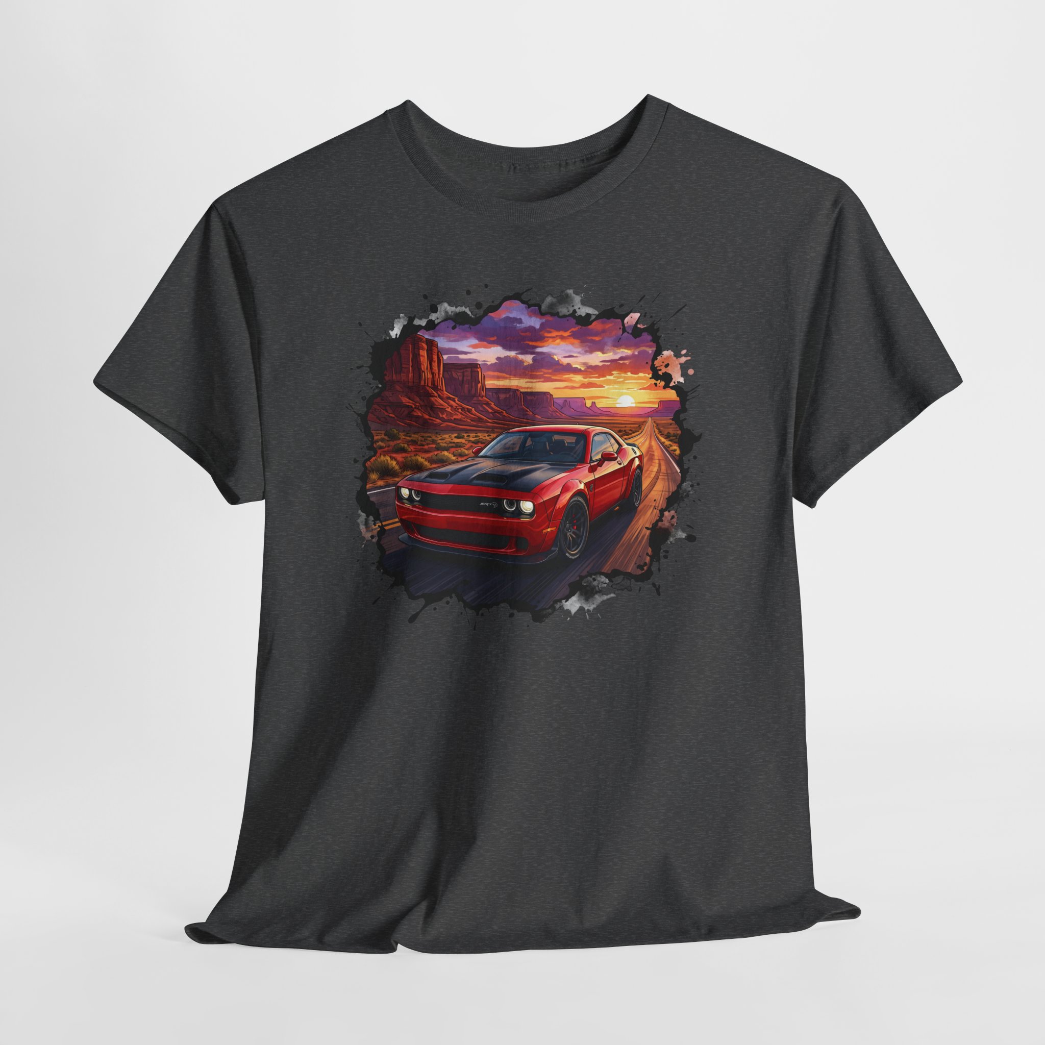 717hp American muscle shirt - black product photo