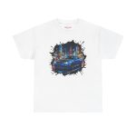 BNR34 shirt - black graphic detail