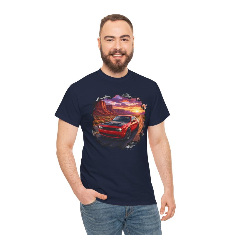 717hp American muscle shirt sport grey - product photo