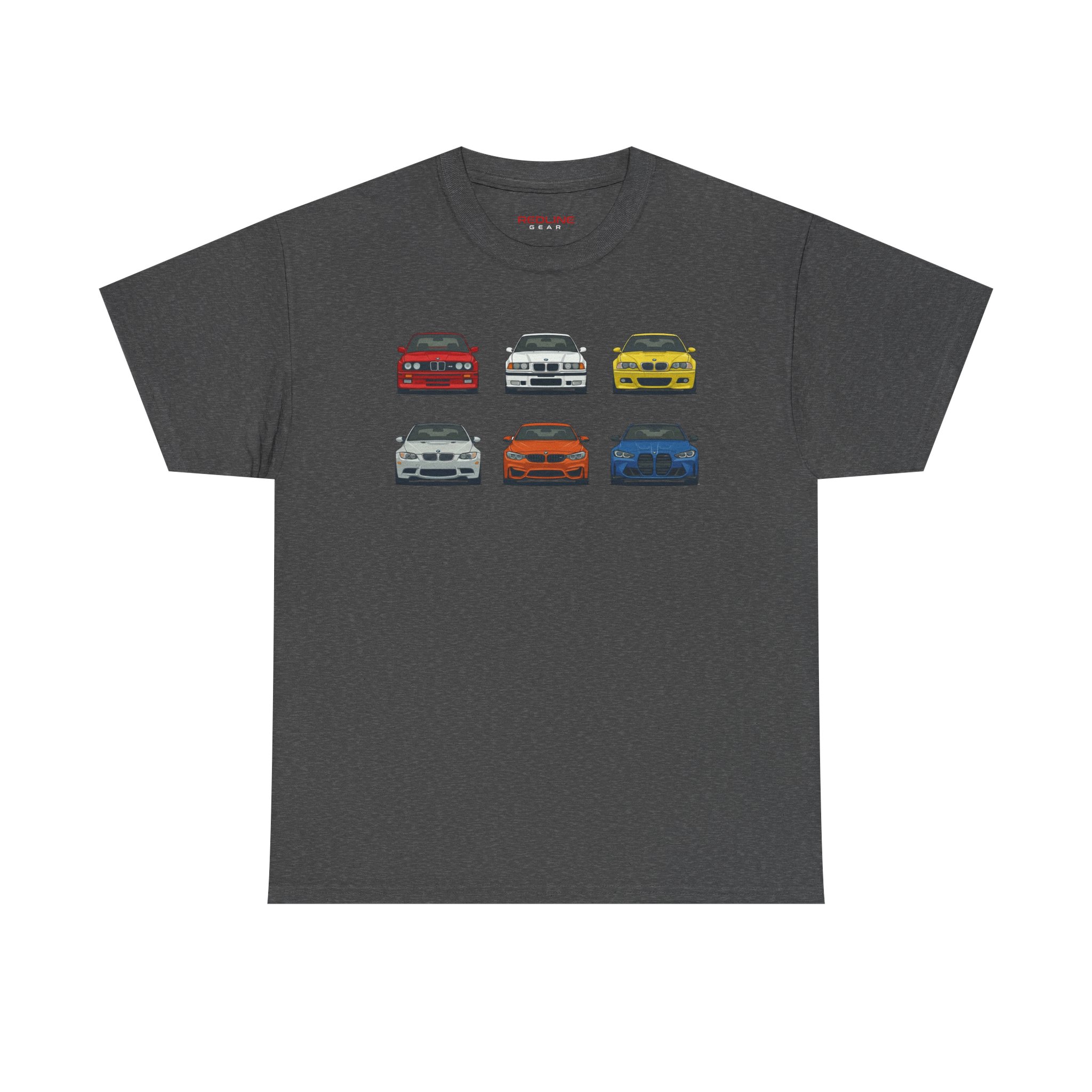 E30 G80 chassis evolution t-shirt sport grey - graphic detail