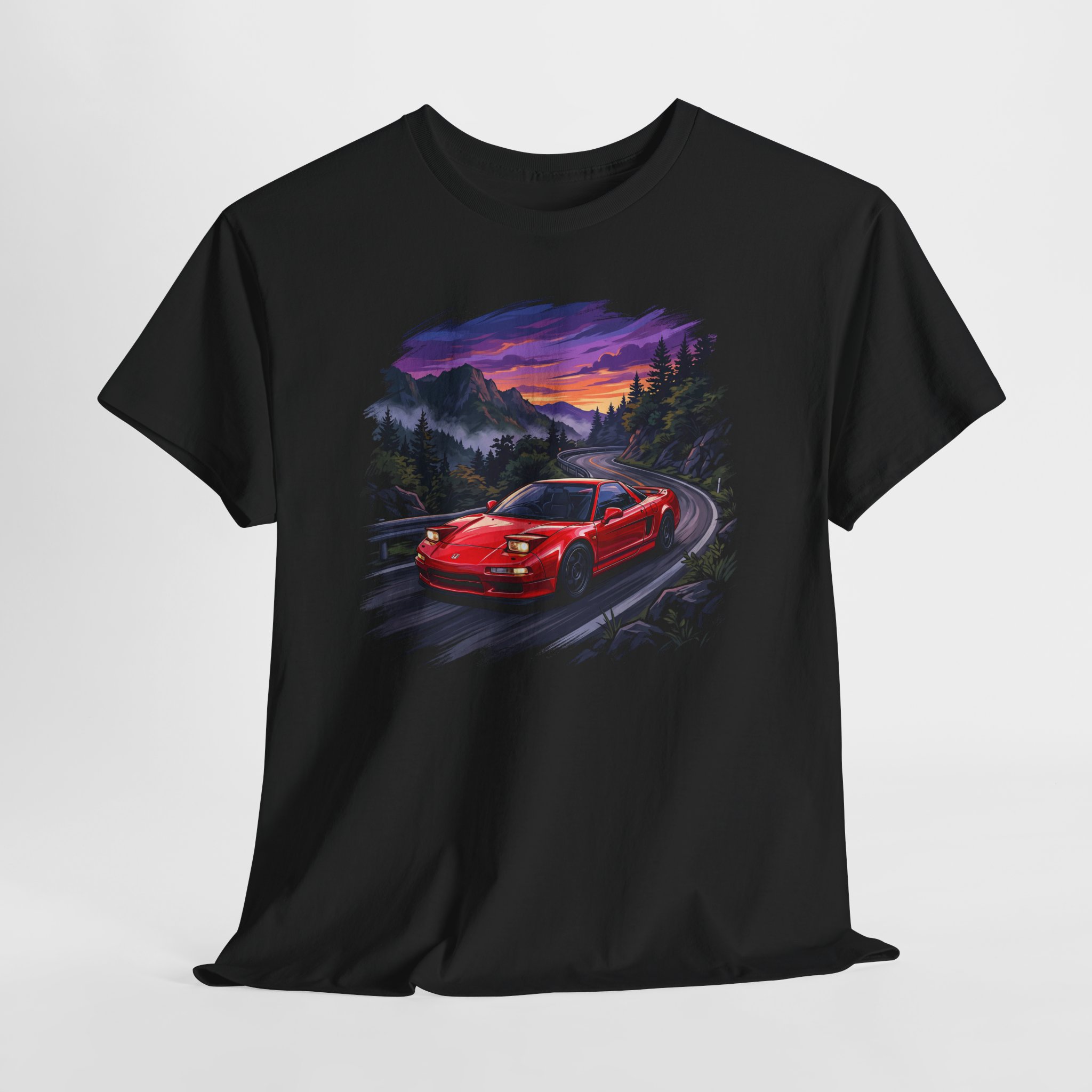 NA1 shirt - black front view