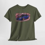 GD chassis shirt military green - flat lay