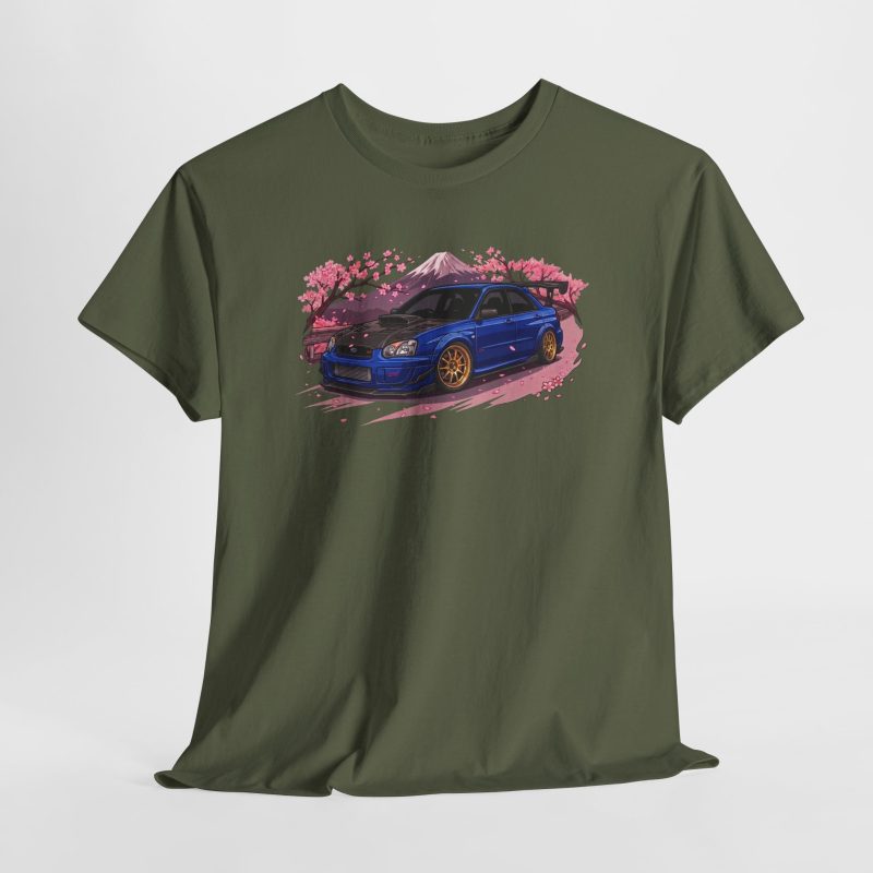 GD chassis shirt military green - flat lay