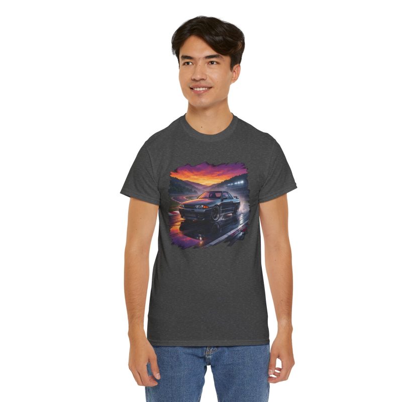 BNR32 JDM Heritage t-shirt in dark heather - Redline Gear