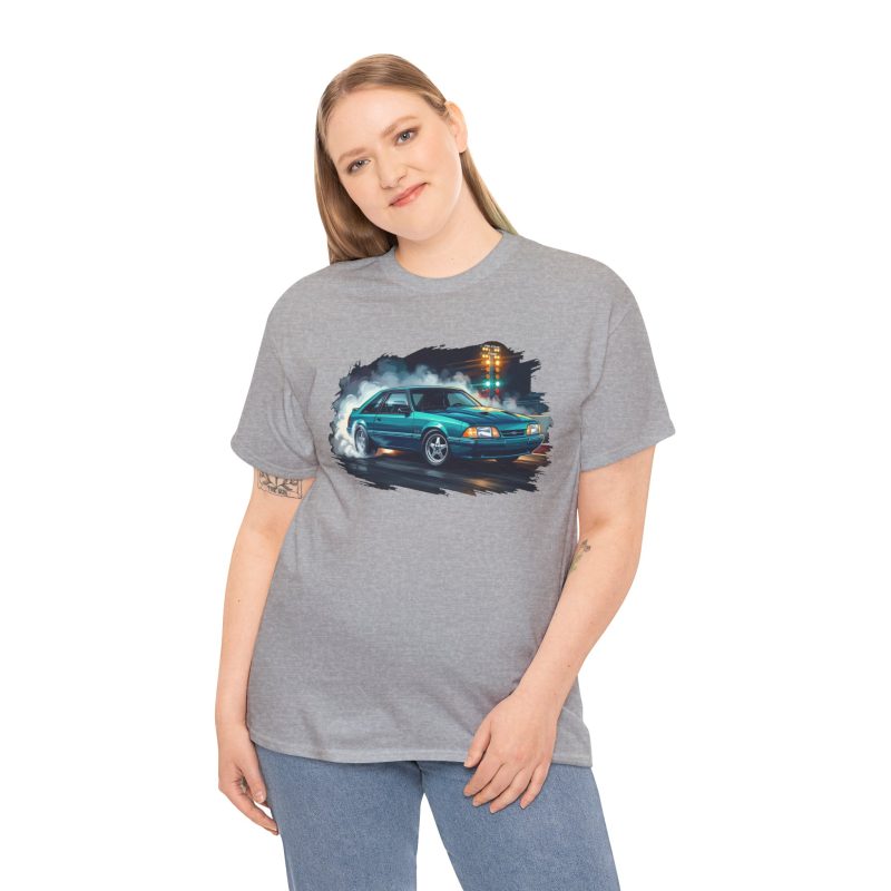 Fox Body shirt sport grey - graphic detail