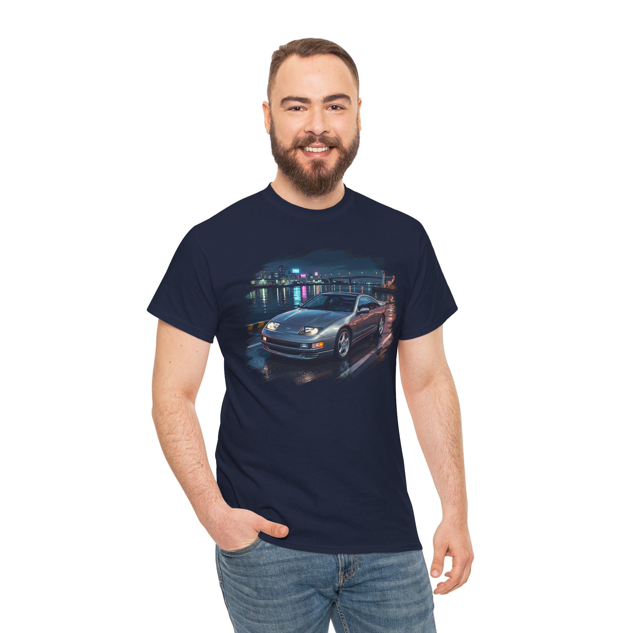 Fairlady Nights: Z32 JDM T-Shirt (Unisex) - Image 24