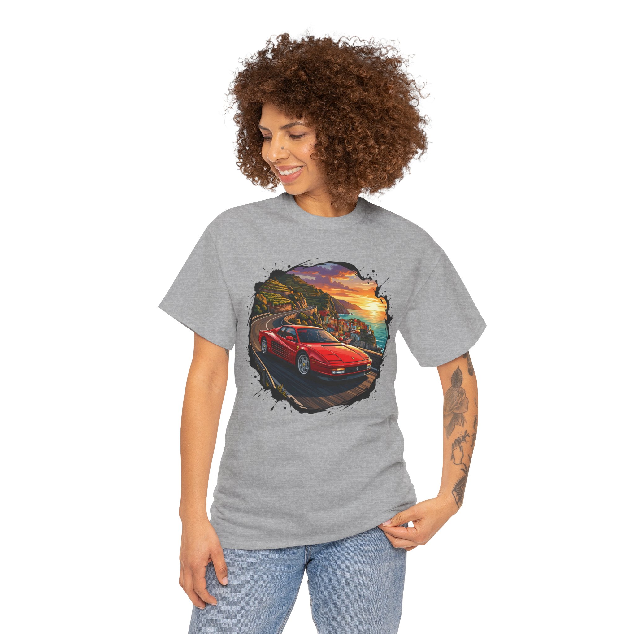 Testarossa t-shirt - The Icon by Redline Gear