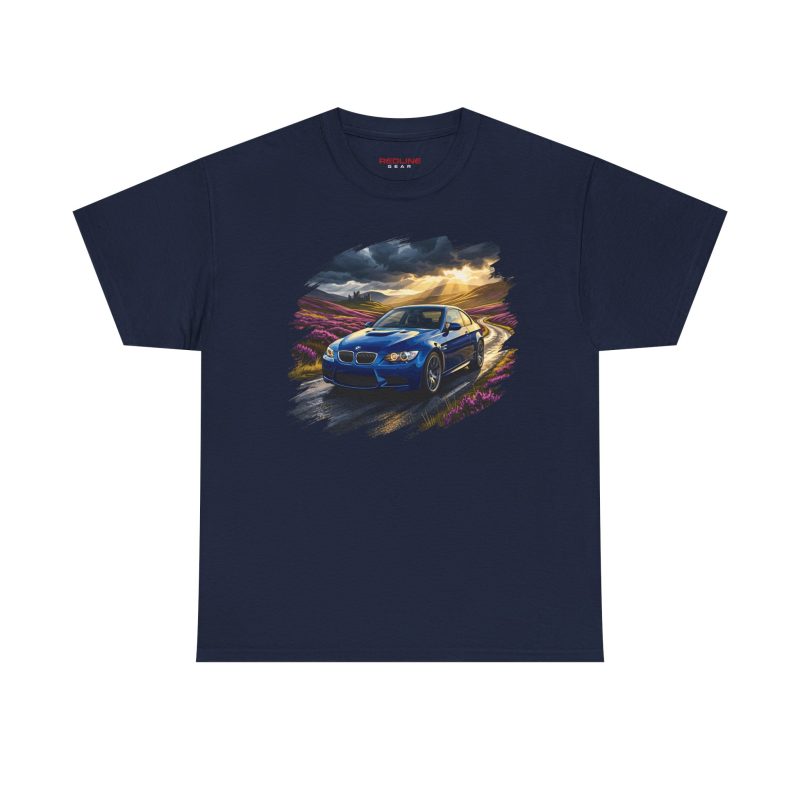 E92 M3 t-shirt white - flat lay