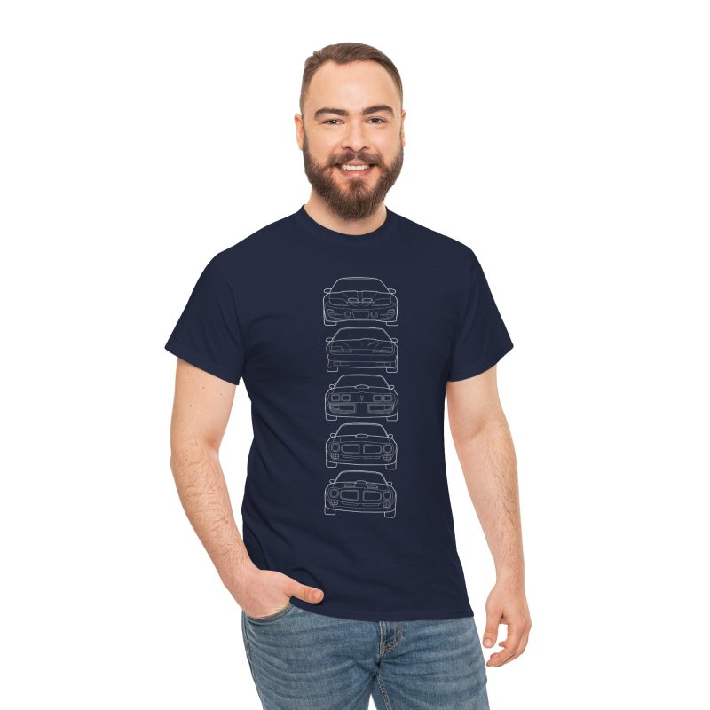 Firebird heritage t-shirt sport grey - graphic detail