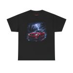 W204 t-shirt black - side angle
