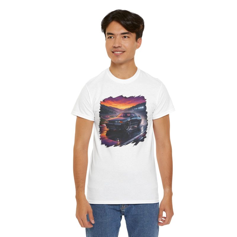 BNR32 JDM Heritage t-shirt in white - Redline Gear