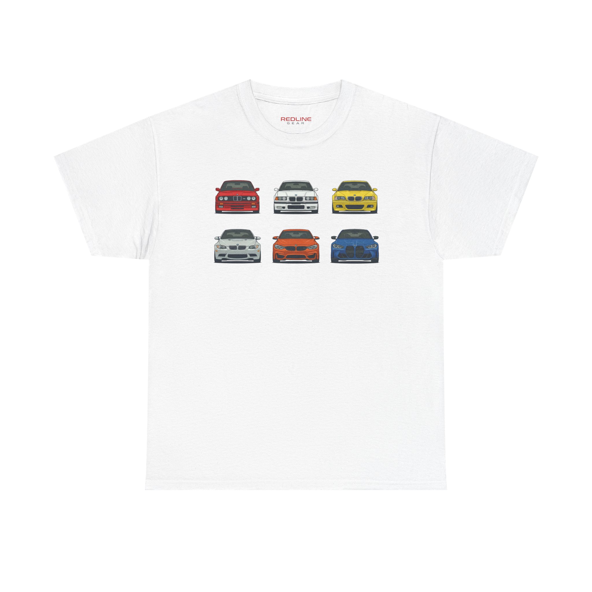 E30 G80 chassis evolution t-shirt - lifestyle photo