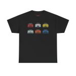 E30 G80 chassis evolution t-shirt - sport grey flat lay