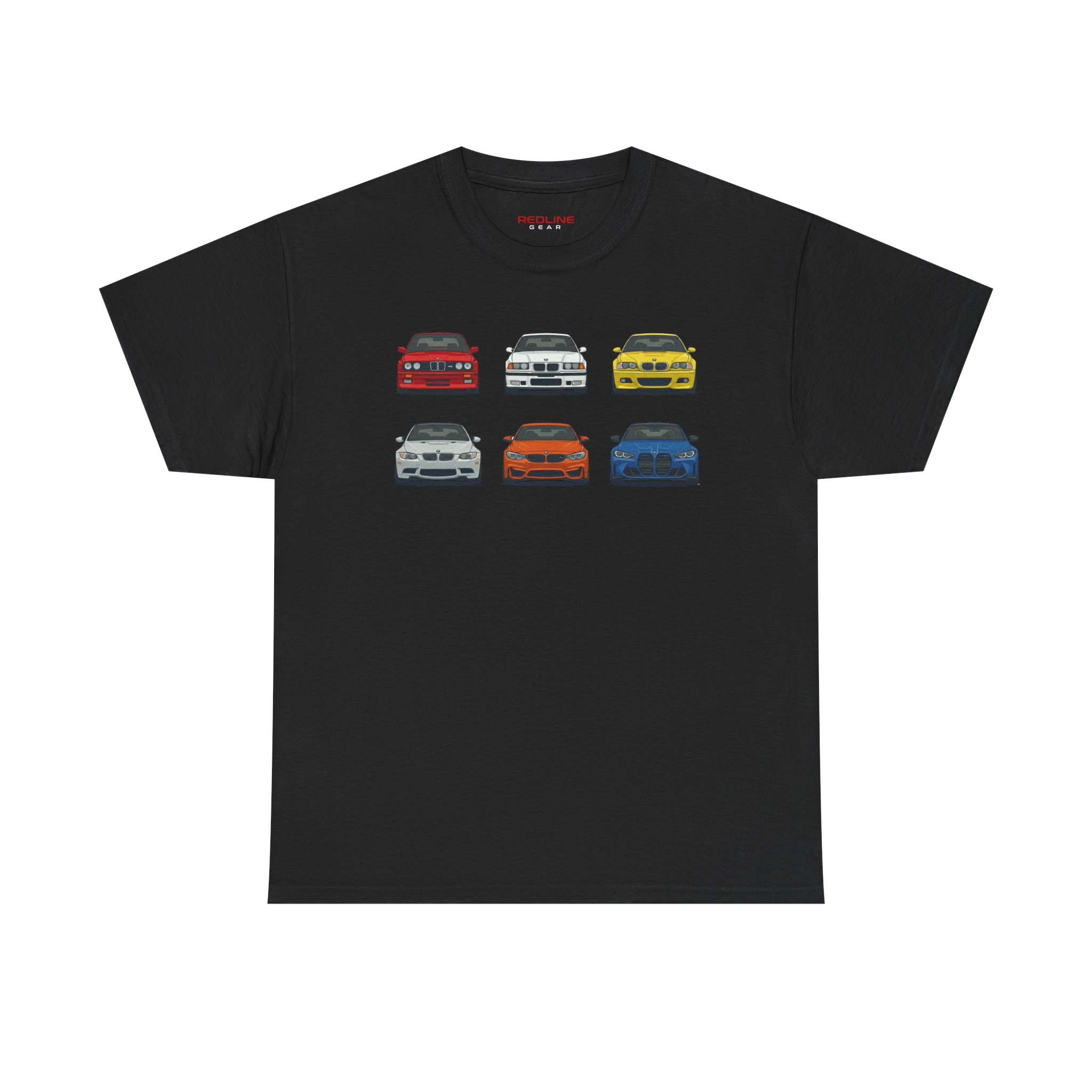 E30 G80 chassis evolution t-shirt - sport grey flat lay