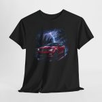 W204 t-shirt - black front view