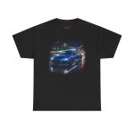 R8 V10 shirt black - side angle