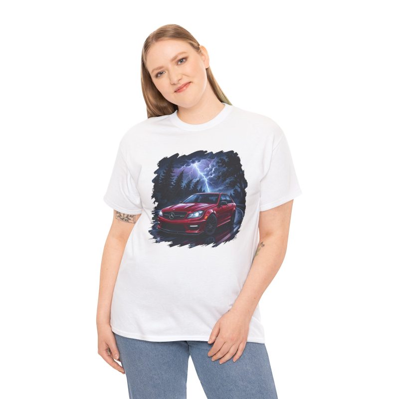 W204 t-shirt black - close up graphic