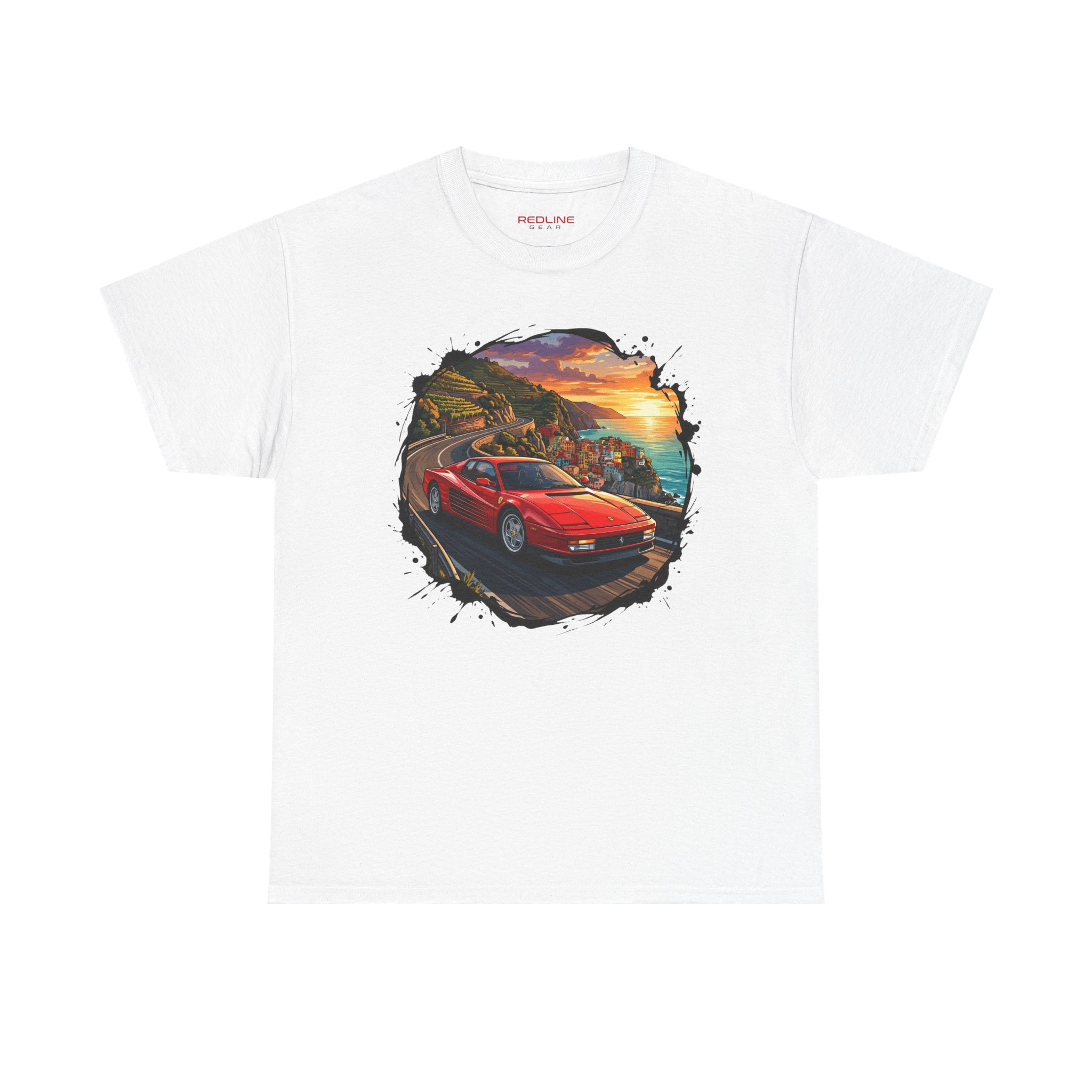 Testarossa t-shirt - The Icon by Redline Gear
