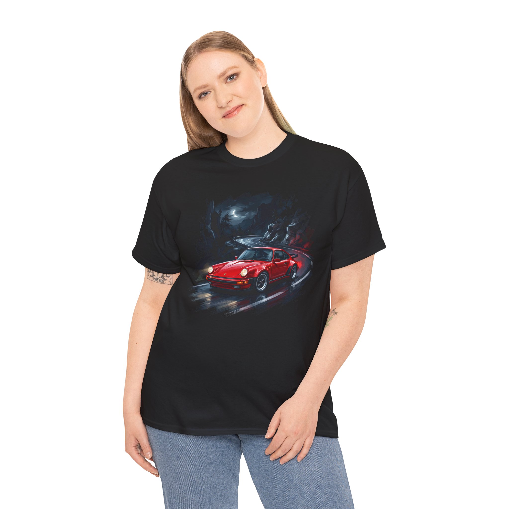 930 Turbo shirt - black worn front