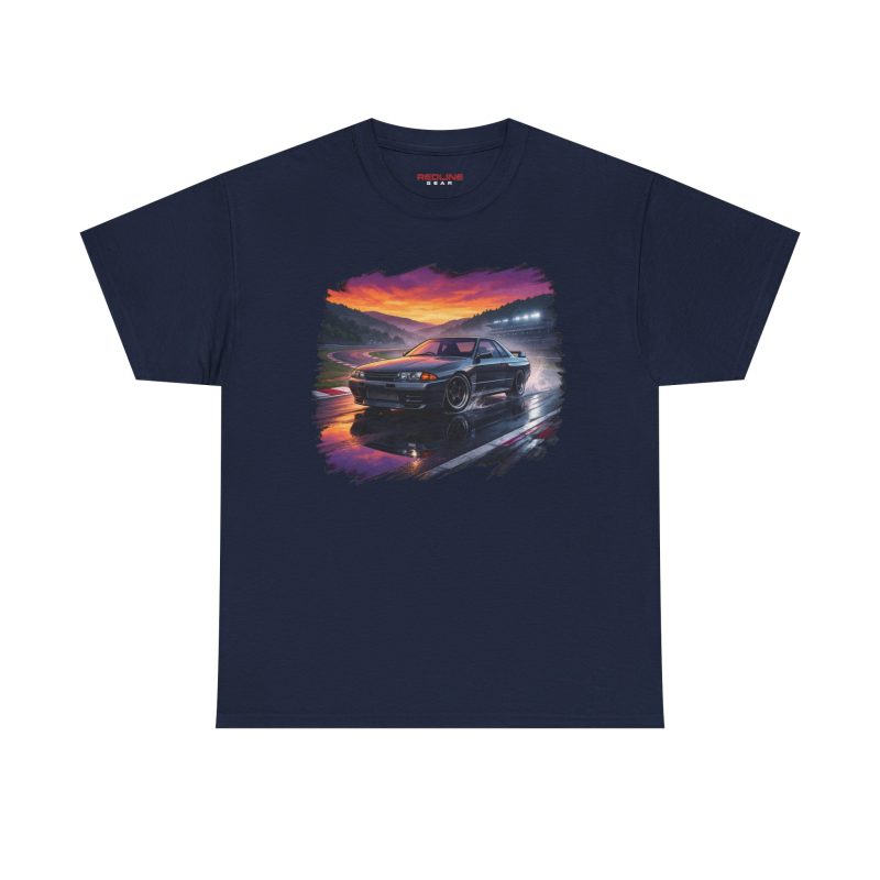 BNR32 shirt - navy front view