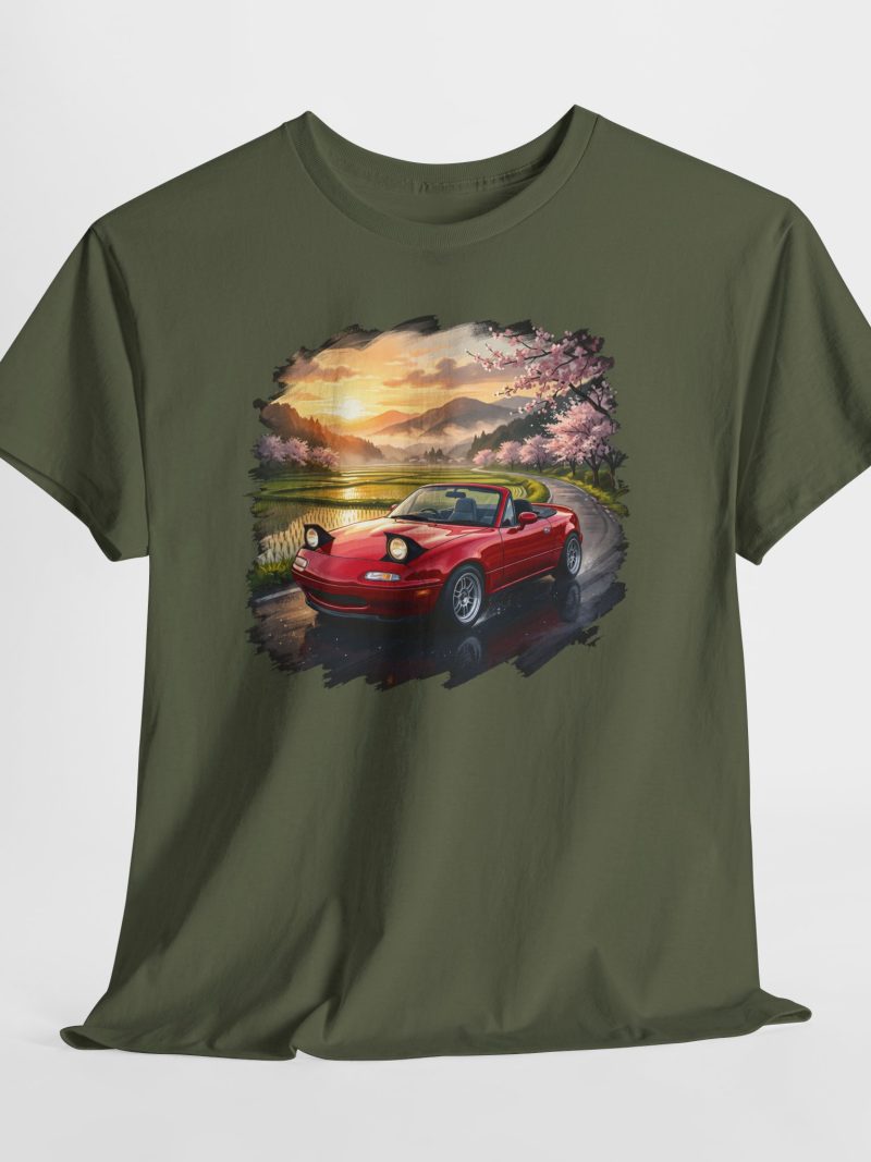 NA6 shirt - black front view