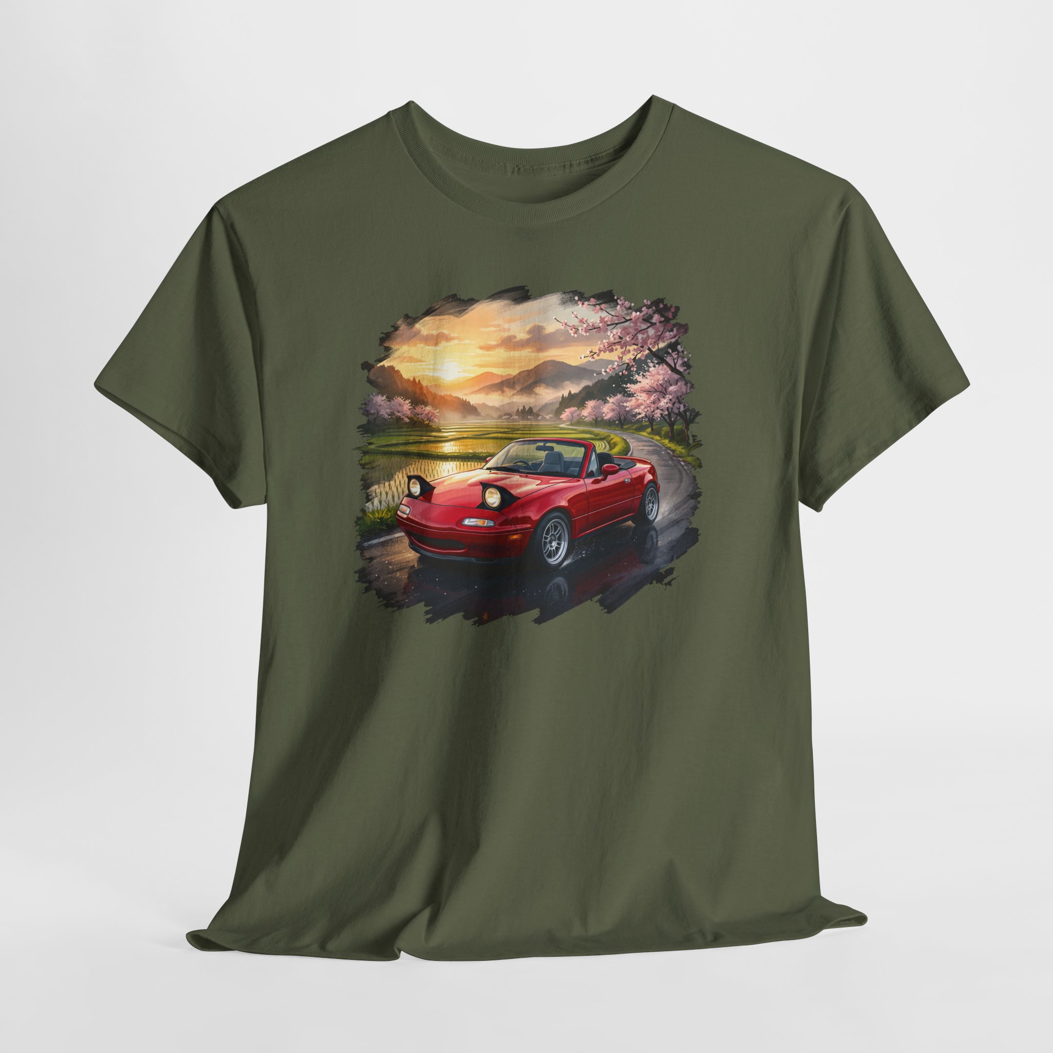 NA6 shirt - black front view