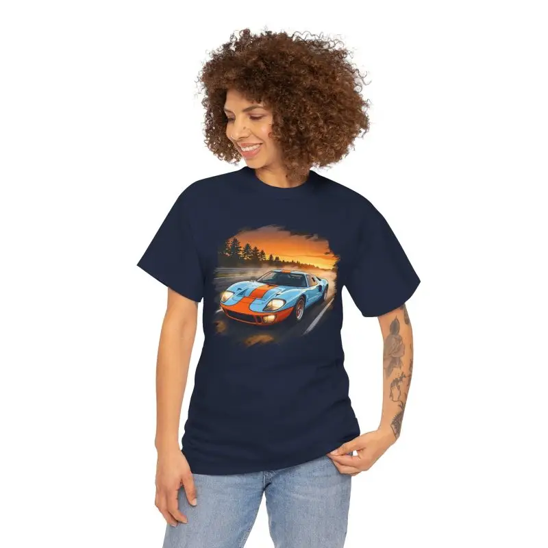 Ford GT40 t-shirt - The Vendetta Redline Gear design