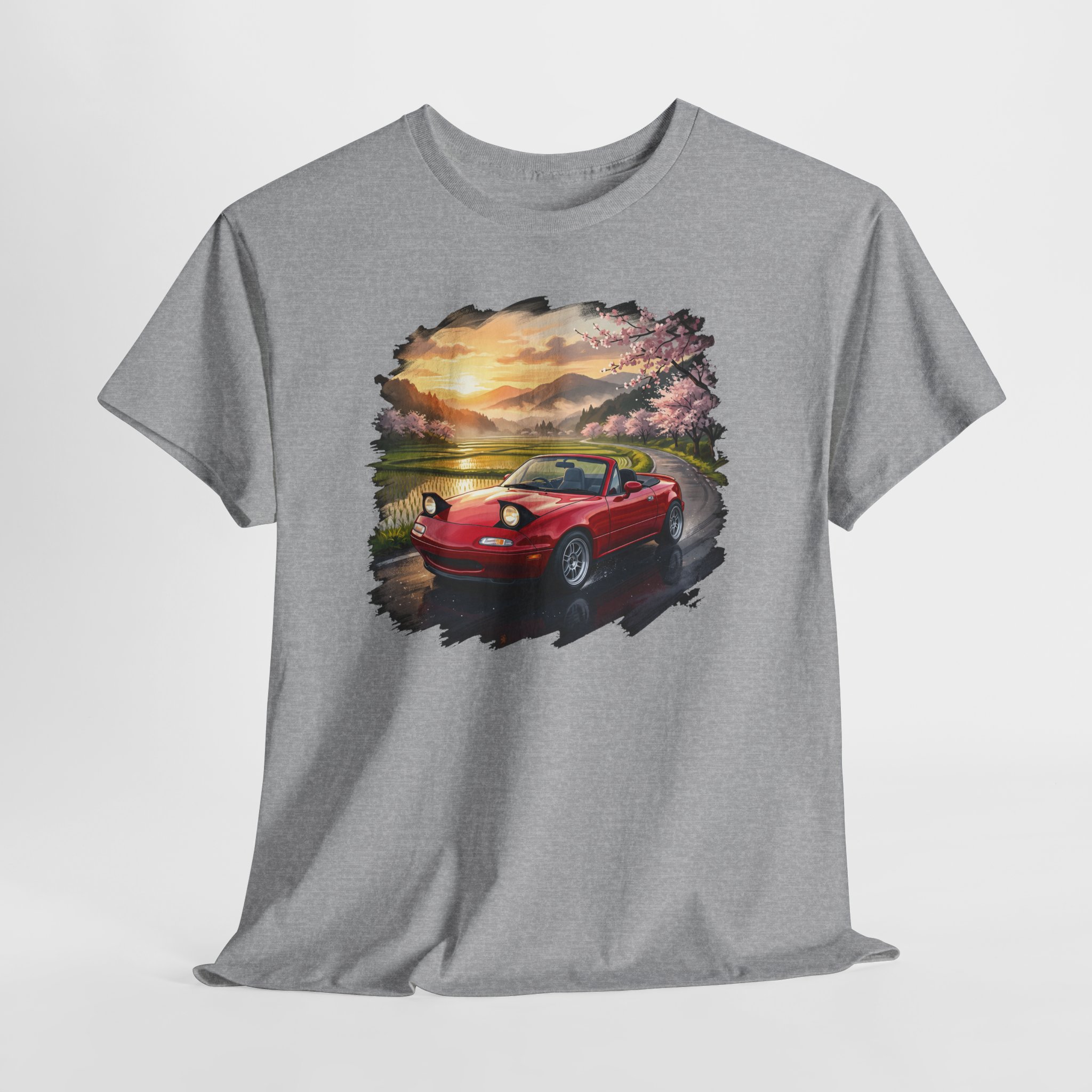 NA6 shirt sport grey - worn front